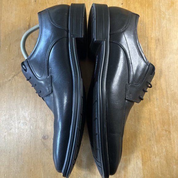 Florsheim Pinnacle Men’s Black Leather Apron Toe Shoes 11562-001 Sz 12 M main image 12